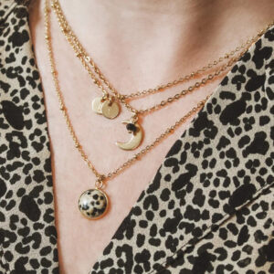 ketting-goud-Dalmatiër-Jaspis-edelsteen