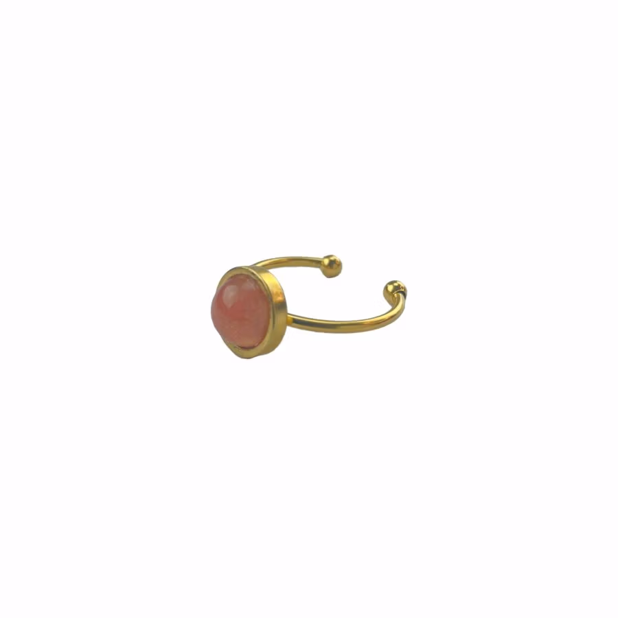 ring-goud-watermeloen-kwarts-verstelbaar-edelsteen