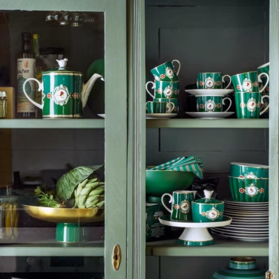 groen servies van Pip Studio.