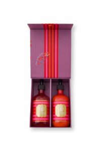 Pip Studio geschenkset met handzeep en handlotion, ideaal voor luxe handverzorging en verwenmomenten, verpakt in een elegante doos.
