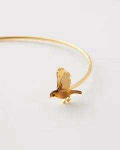 Armband met roodborstje en maretak - Afbeelding 4