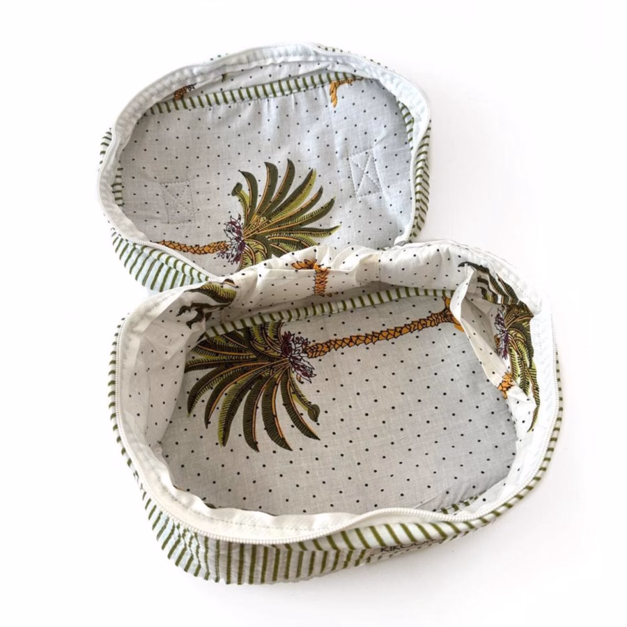 grote make-uptas BIG BEAUTY "Stripes with P" - Afbeelding 4