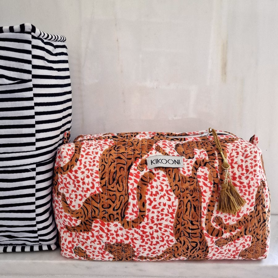 handgemaakte make-uptas "h.Leopard" - Afbeelding 2