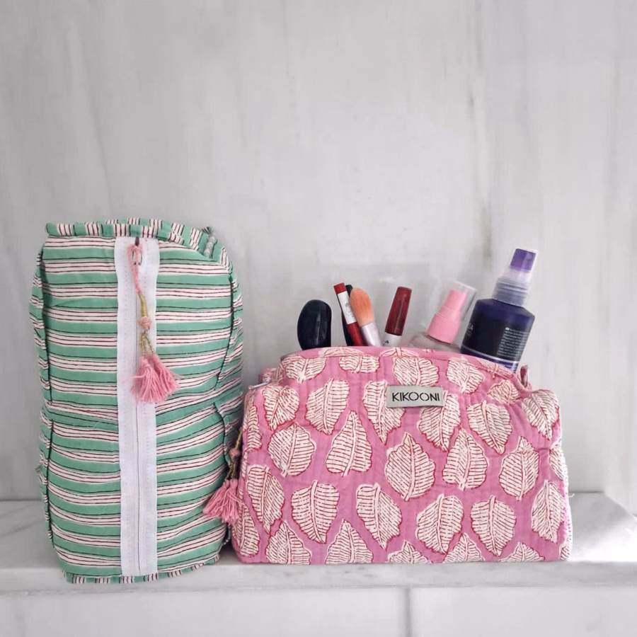 handgemaakte make-up tas 'P. Harleen' - Afbeelding 5