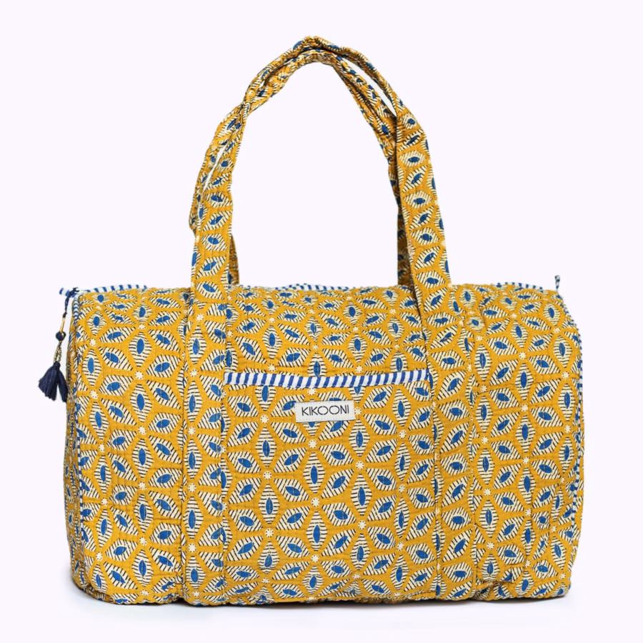 handgemaakte katoenen tas 'Desert Flower'