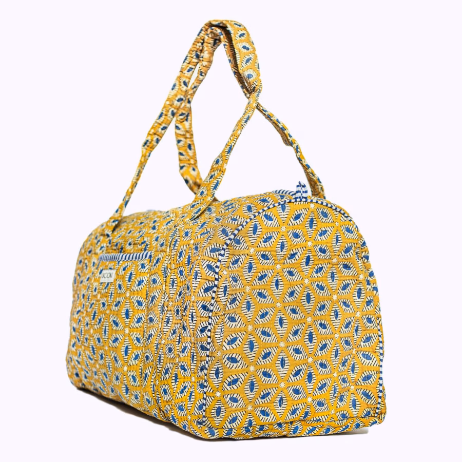 handgemaakte katoenen tas 'Desert Flower' - Afbeelding 3