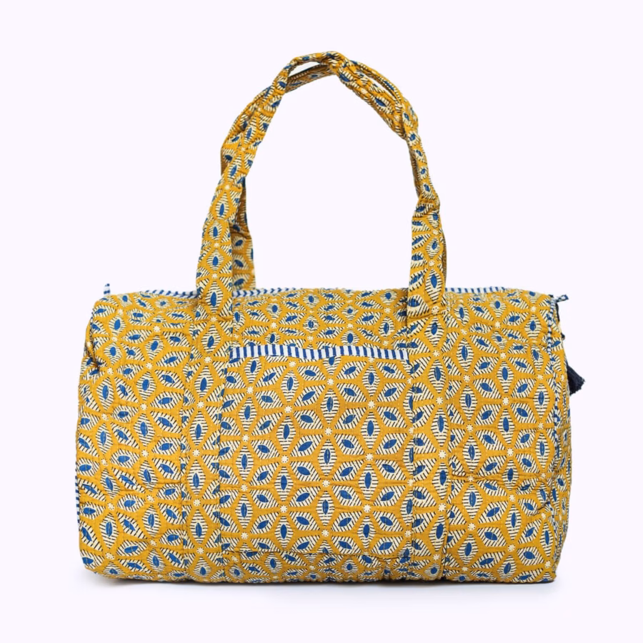 handgemaakte katoenen tas 'Desert Flower' - Afbeelding 2