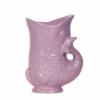 Lila vis vaas bloempot – stijlvolle keramische vaas en plantenpot met speels design, perfect voor bloemen en groen in elk interieur.