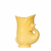 Gele Vis Vaas Plantenpot. Speelse keramische sierpot met uniek visdesign, perfect voor jouw interieur.