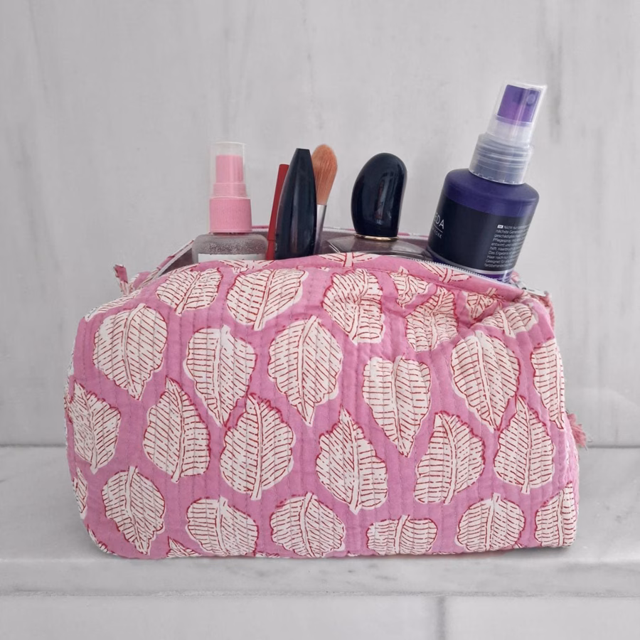 handgemaakte make-up tas 'P. Harleen' - Afbeelding 2