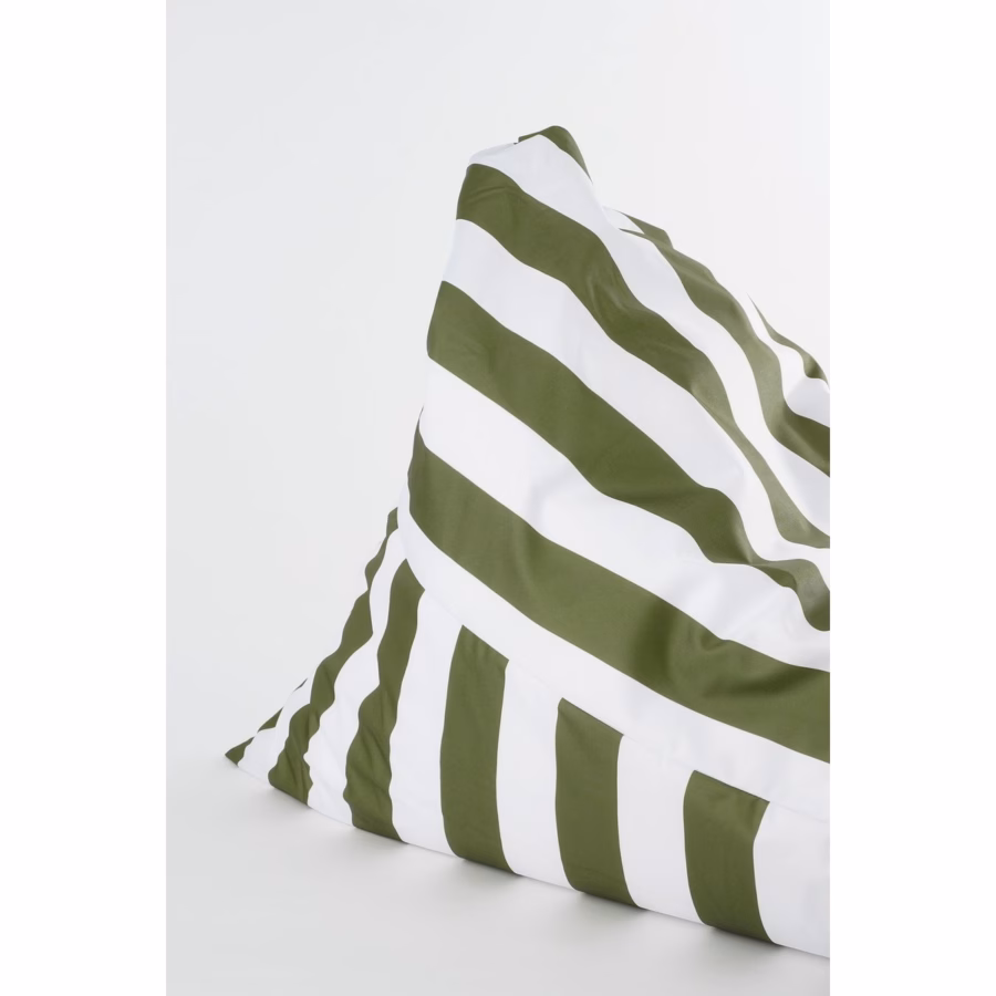 Rissy Zitzak - L140 x B95 x H95 cm - Groen, Wit - Afbeelding 4