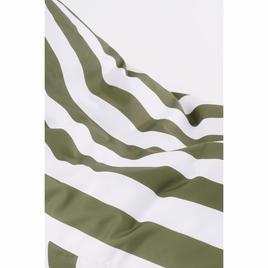 Rissy Zitzak - L140 x B95 x H95 cm - Groen, Wit - Afbeelding 3