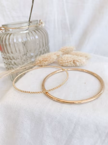 Goud vergulde armband voor vrouwen.