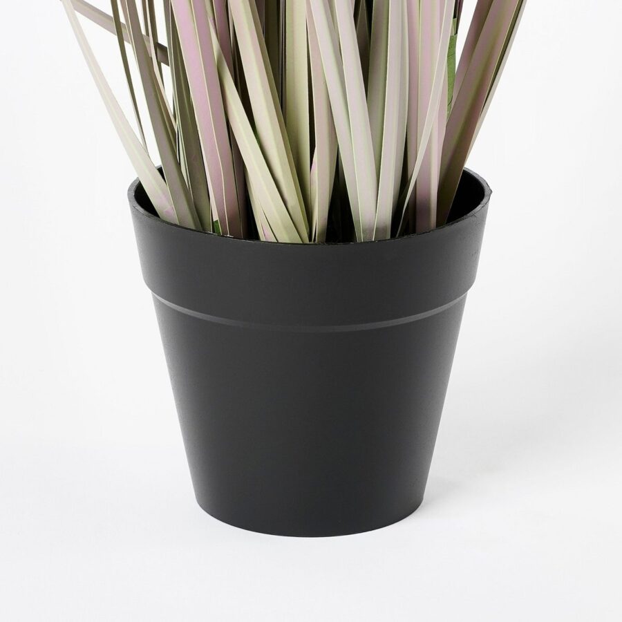 Dogtail Gras Kunstplant - H53 x Ø30 cm - Paars - Afbeelding 3