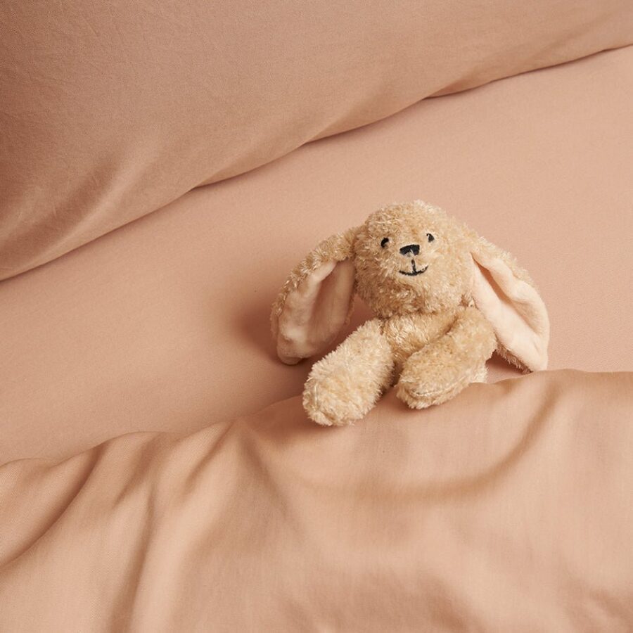 Kids - TENCEL™ Twill Dekbedovertrek Peach - Afbeelding 2