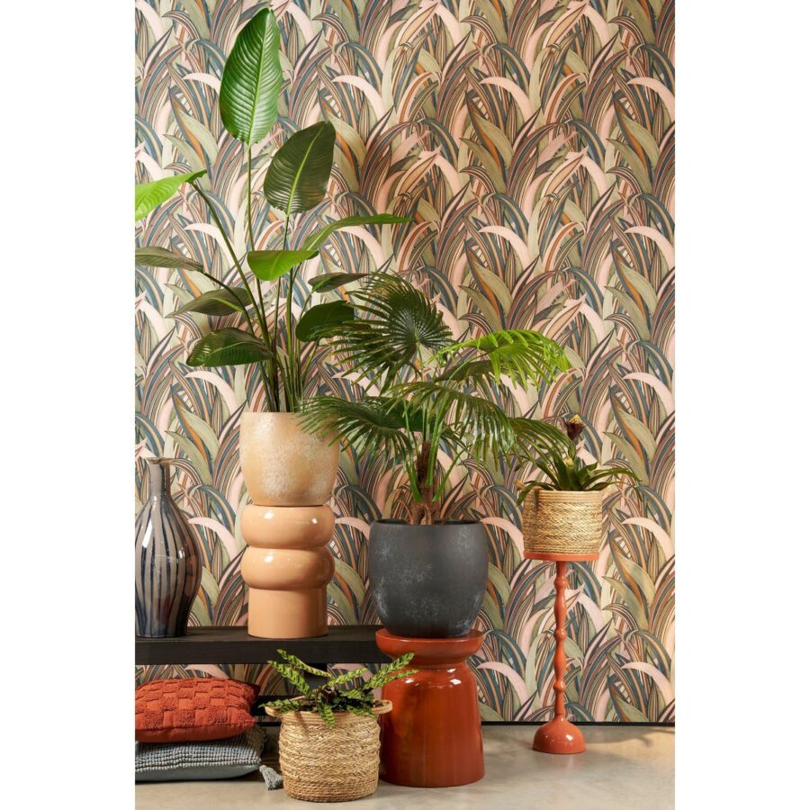 Anne Plantenmand - Set van 2 - H28 x Ø30 cm - Zeegras - Lichtbruin - Afbeelding 7
