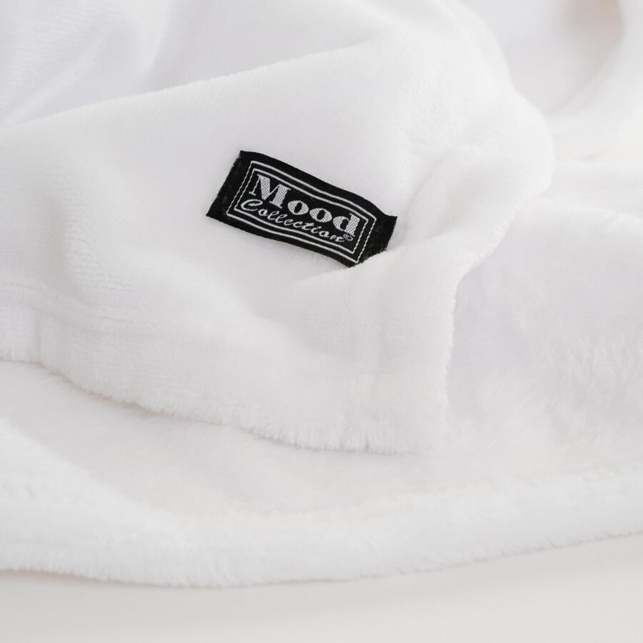 Famke Fleece Plaid - L180 x B130 cm - Off white - Afbeelding 4