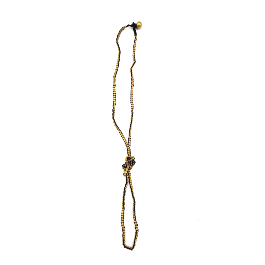 Lange Dokra ketting "clean black" - Afbeelding 4