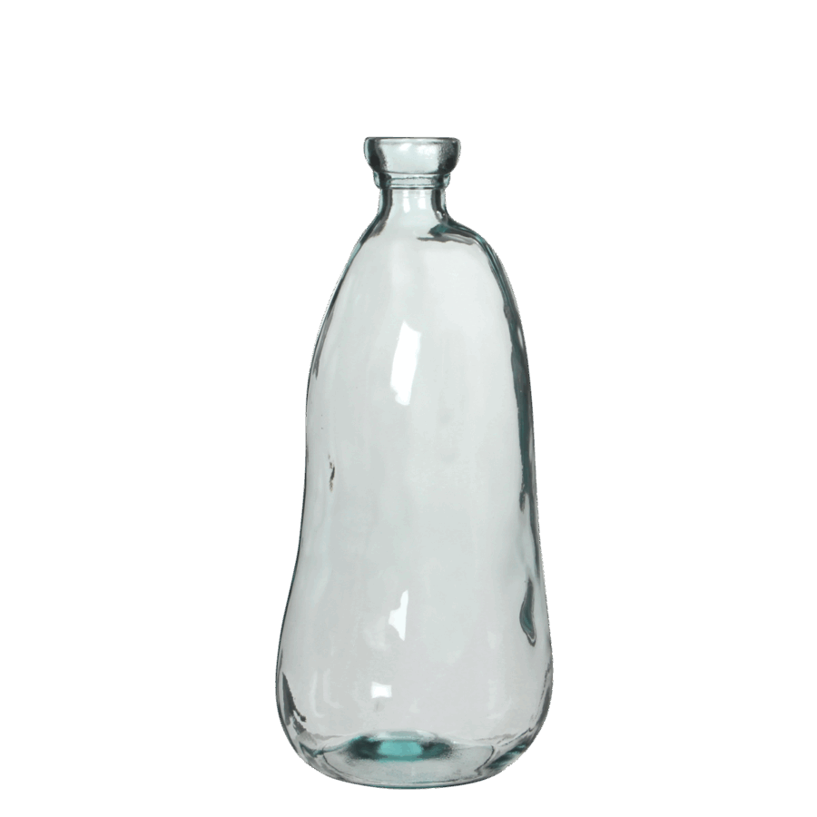 Organic Vaas - H51 x Ø22 cm - Transparant