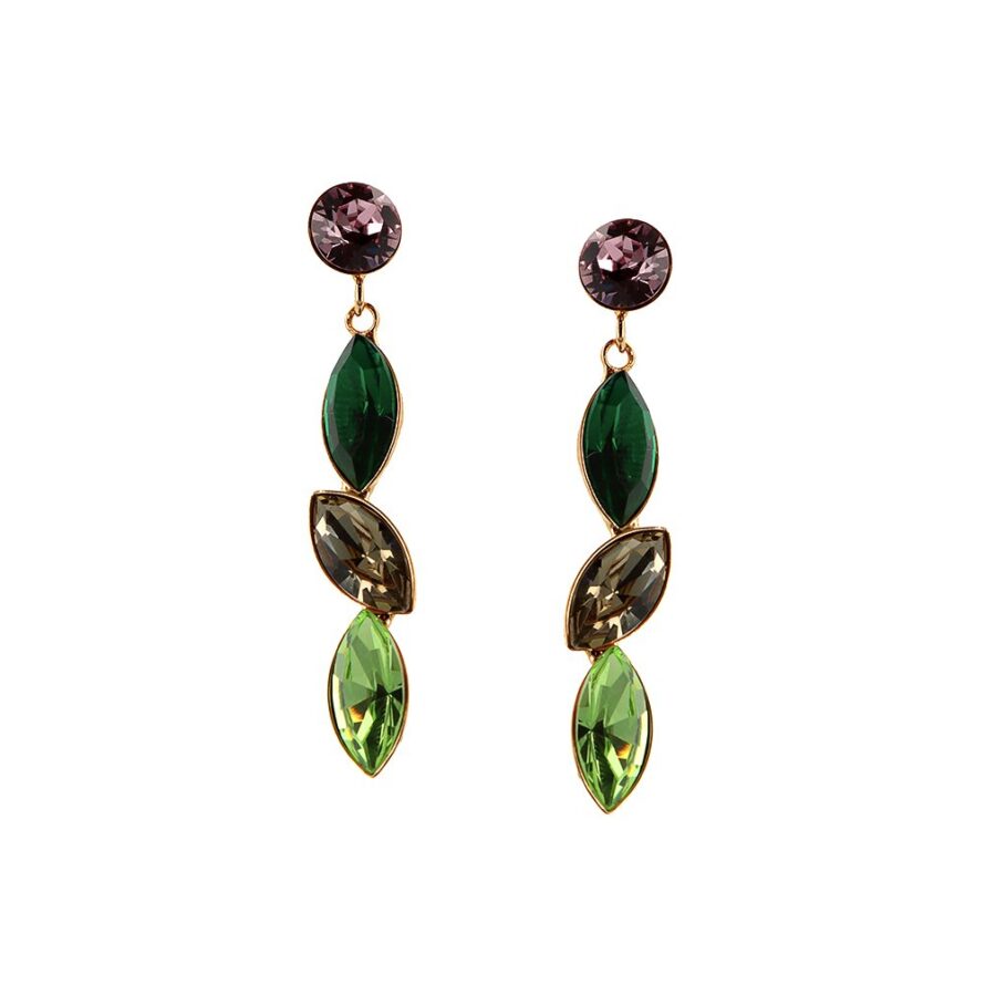 Blossom Leaf Earrings - Small
