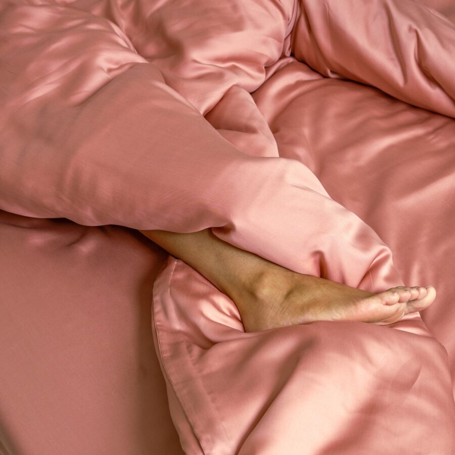 TENCEL™ - Sateen Hoeslaken Terra Roze - Afbeelding 6