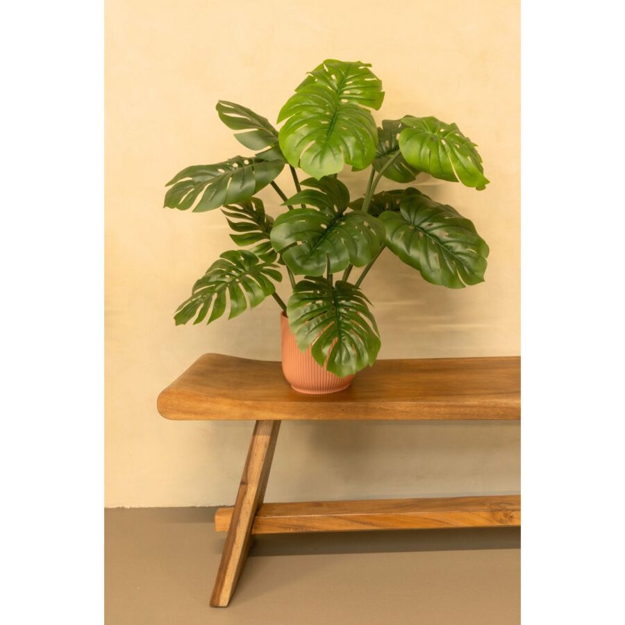 Monstera Kunstplant 80cm - Afbeelding 2