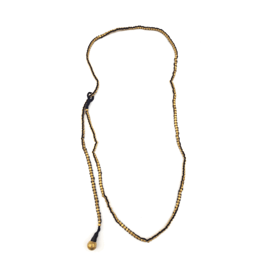 Lange Dokra ketting "clean black" - Afbeelding 3