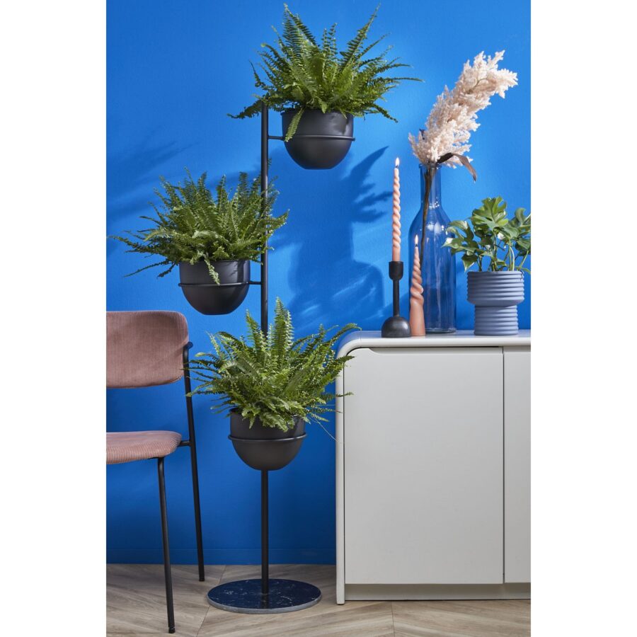 Plantenhouder - L40 x B33 x H140 cm - Zwart - Afbeelding 5