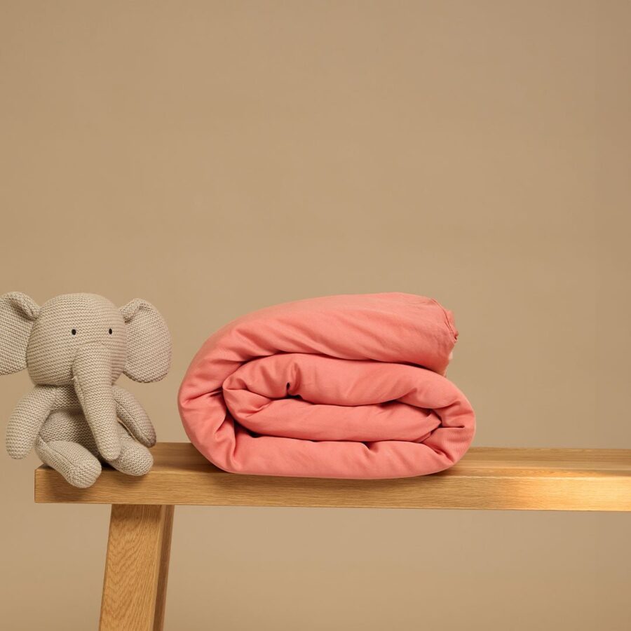 Kids - TENCEL™ Twill Dekbedovertrek Blush - Afbeelding 4