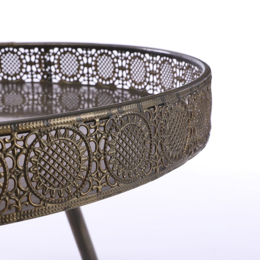 Lagune Salontafel - H46 x Ø70 cm - Metaal - Brons - Afbeelding 2