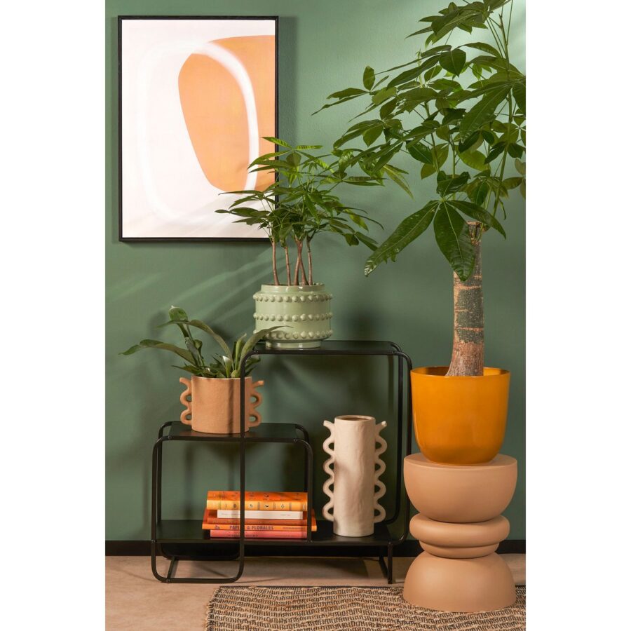 Jules Wandkast - L70 x B30 x H76 cm - Metaal - Zwart - Afbeelding 6