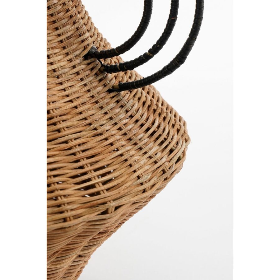 Fabiola Decoratie Vaas - H43 x Ø30 cm - Rotan - Bruin - Afbeelding 4