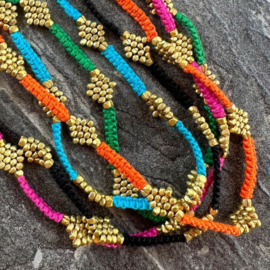 Handgemaakte Dokra ketting Summerlove - Afbeelding 10
