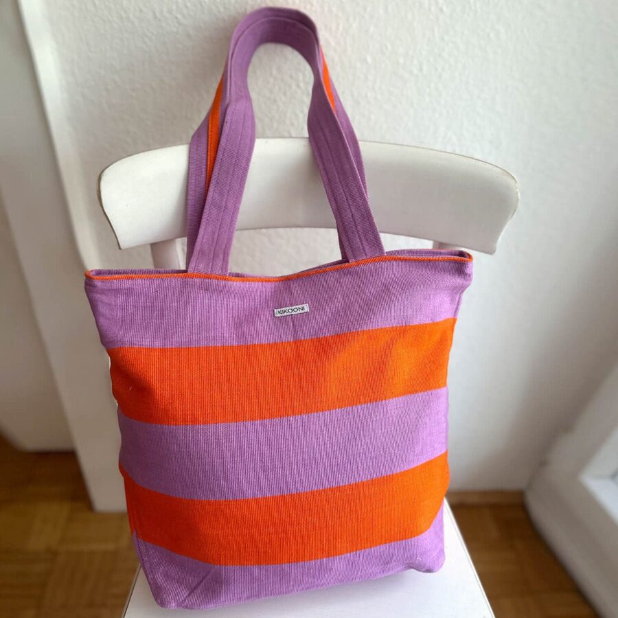 Handgeweven Strandtas 'BELEZZA' - Afbeelding 3