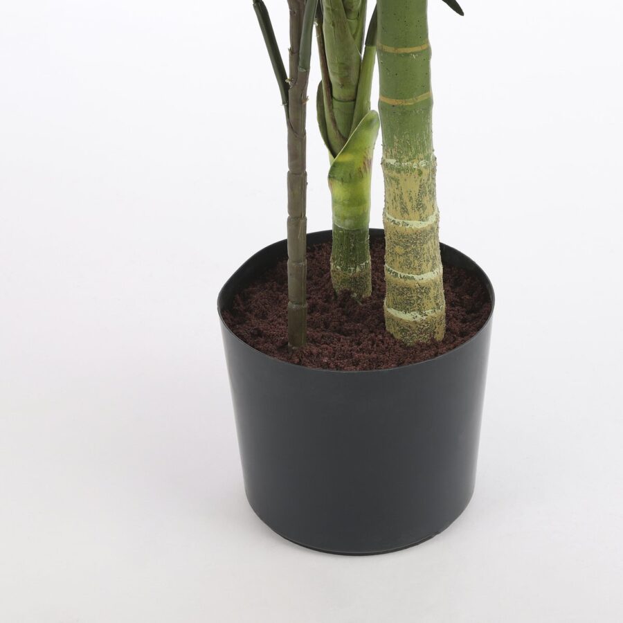 Areca palm Kunstplant - H150 x Ø100 cm - groen - Afbeelding 3
