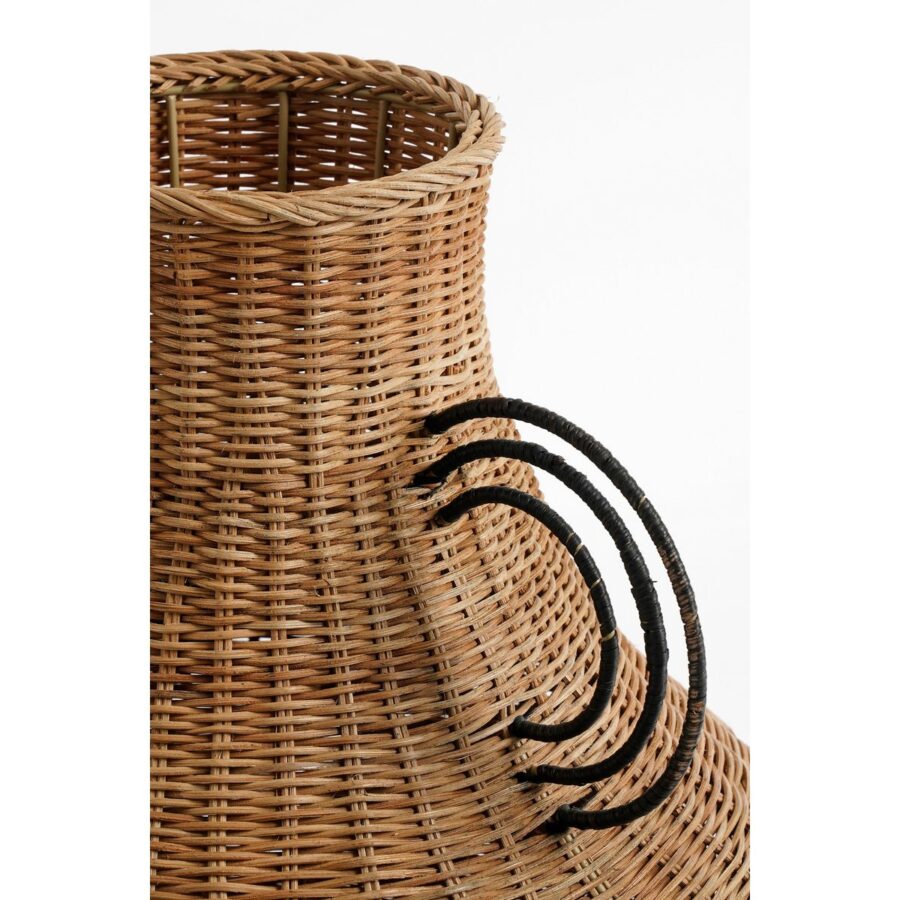Fabiola Decoratie Vaas - H43 x Ø30 cm - Rotan - Bruin - Afbeelding 3