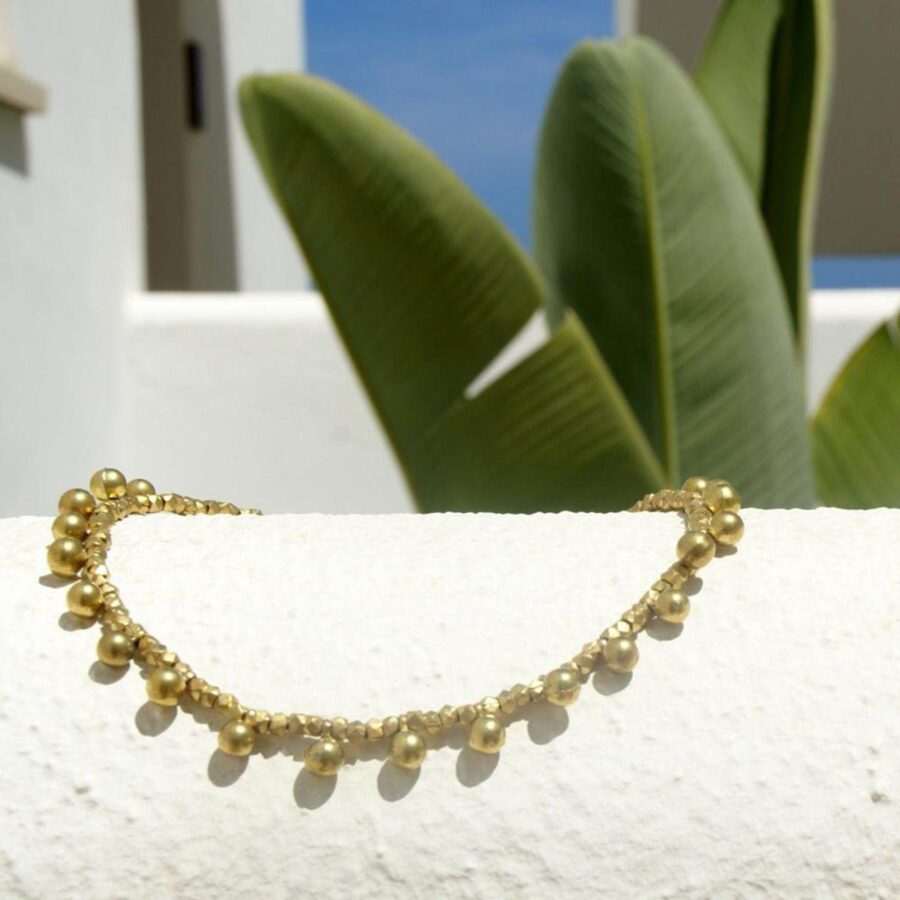 Dokra ketting "Kleine B's"