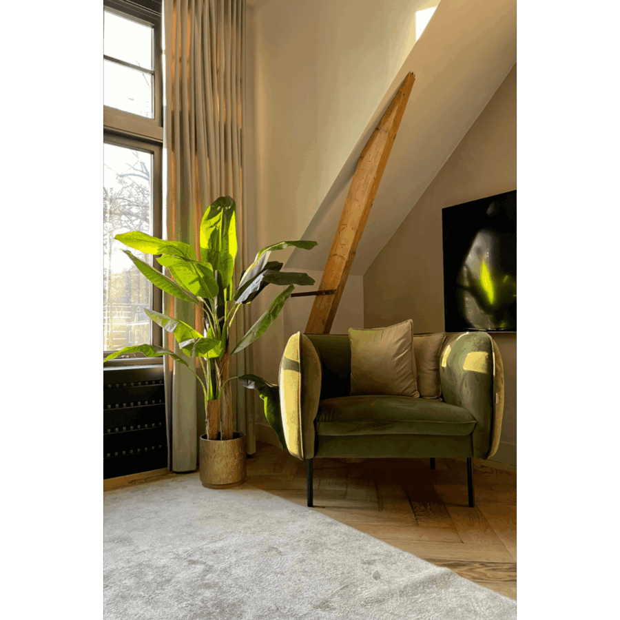 Kunst Bananenplant 150cm - Afbeelding 2