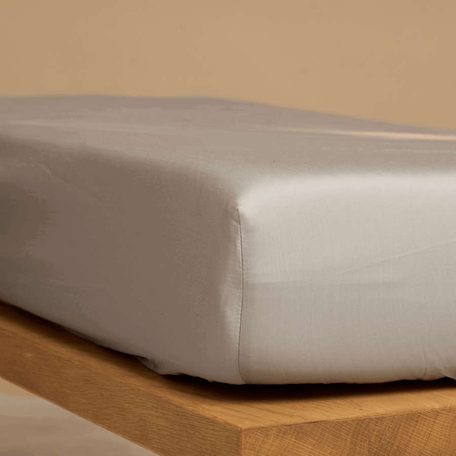 TENCEL™ - Sateen Hoeslaken Taupe - Afbeelding 2