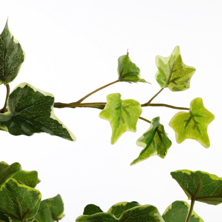 Hedera Kunst Hangplant - H129 cm - Groen Bont - Afbeelding 3