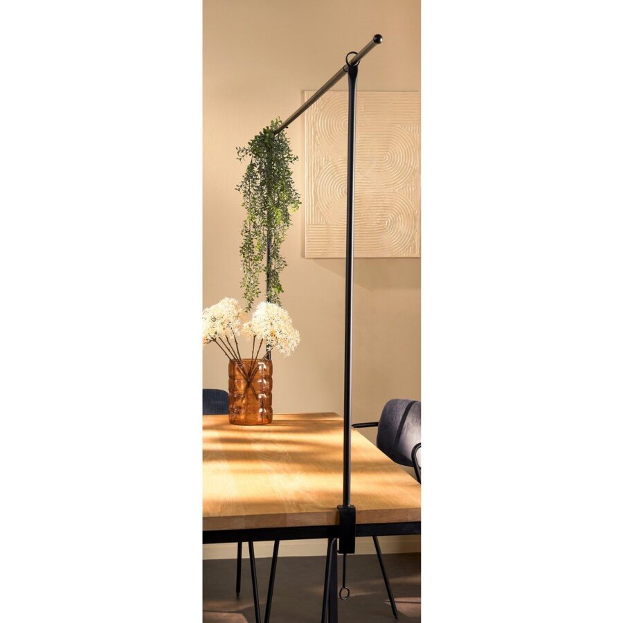 Tafelklem - H110 x L223-250 cm - Metaal - Zwart - Afbeelding 7