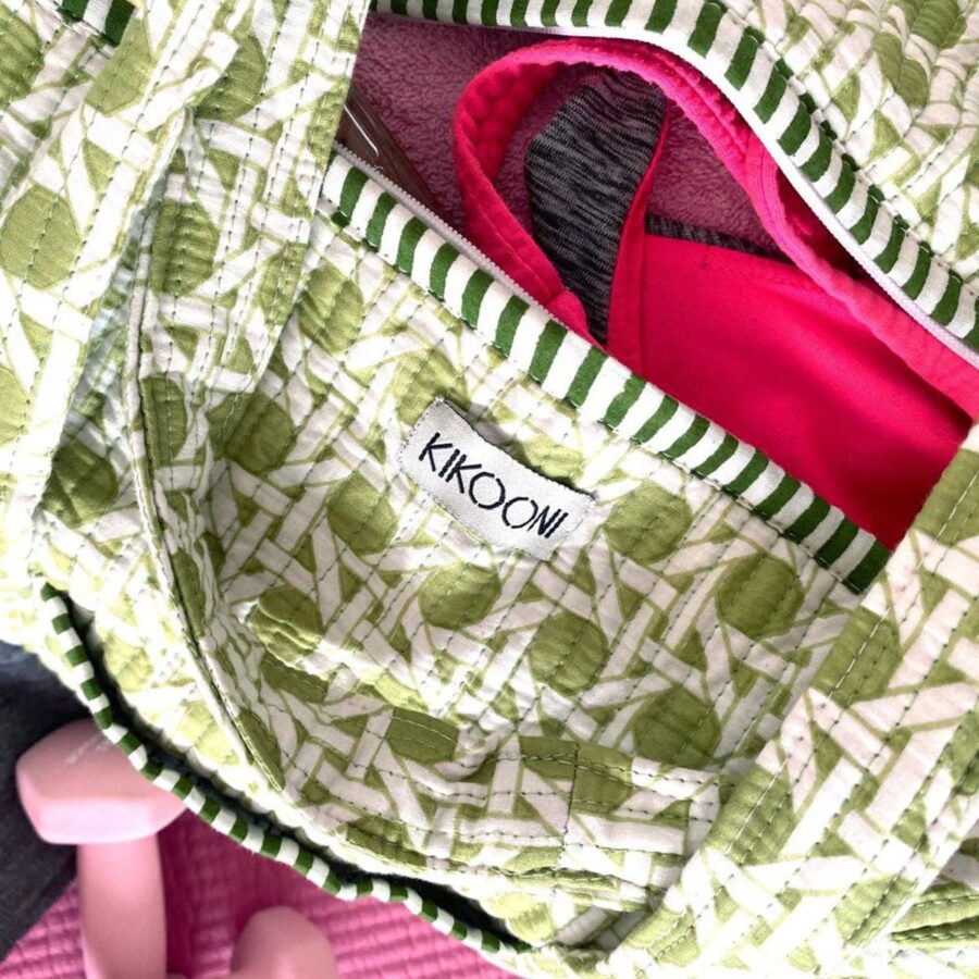 Handgemaakte katoenen tas "De Boom" - Afbeelding 16