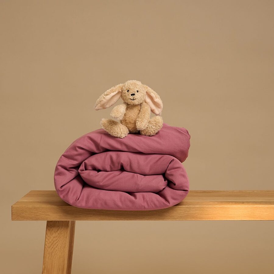 Kids - TENCEL™ Twill Dekbedovertrek Dusty Rose - Afbeelding 5