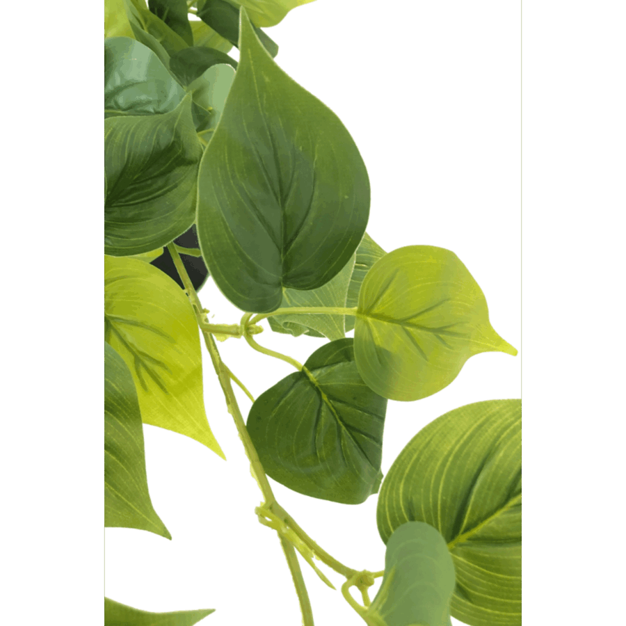 Philodendron Kunst Hangplant 90cm - Afbeelding 4