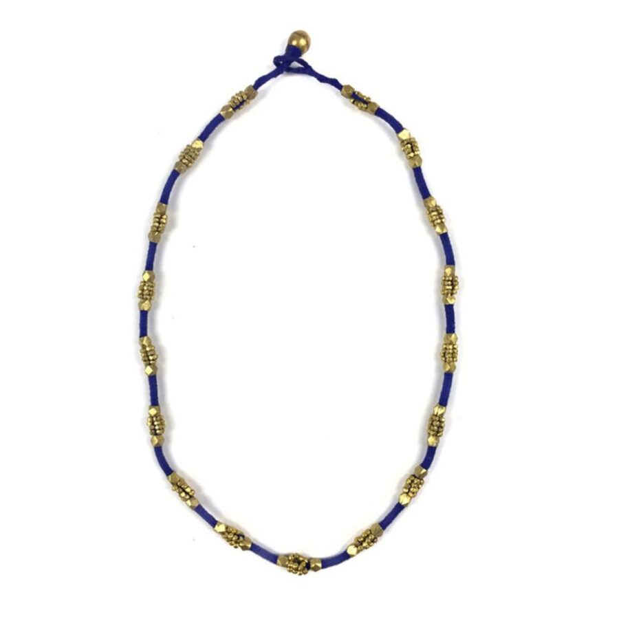 Dokra ketting 'Blauw' - Afbeelding 2