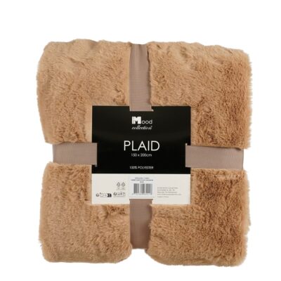 Bronte Fleece Deken - L200 x B150 cm - Beige