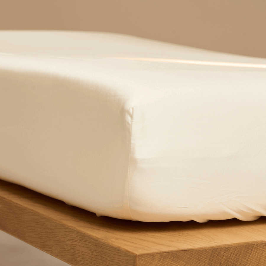 TENCEL™ - Sateen Hoeslaken Off White - Afbeelding 2