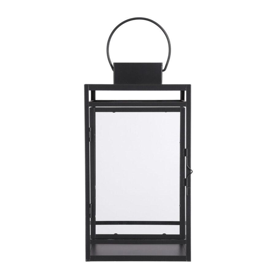 Storm Lantaarn - L20 x B19 x H36 cm - Zwart - Afbeelding 2