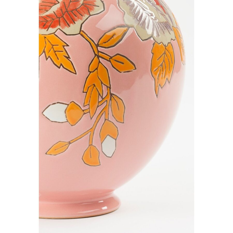 Eloise Vaas - H36 x Ø22 cm - Keramiek - Roze - Afbeelding 4