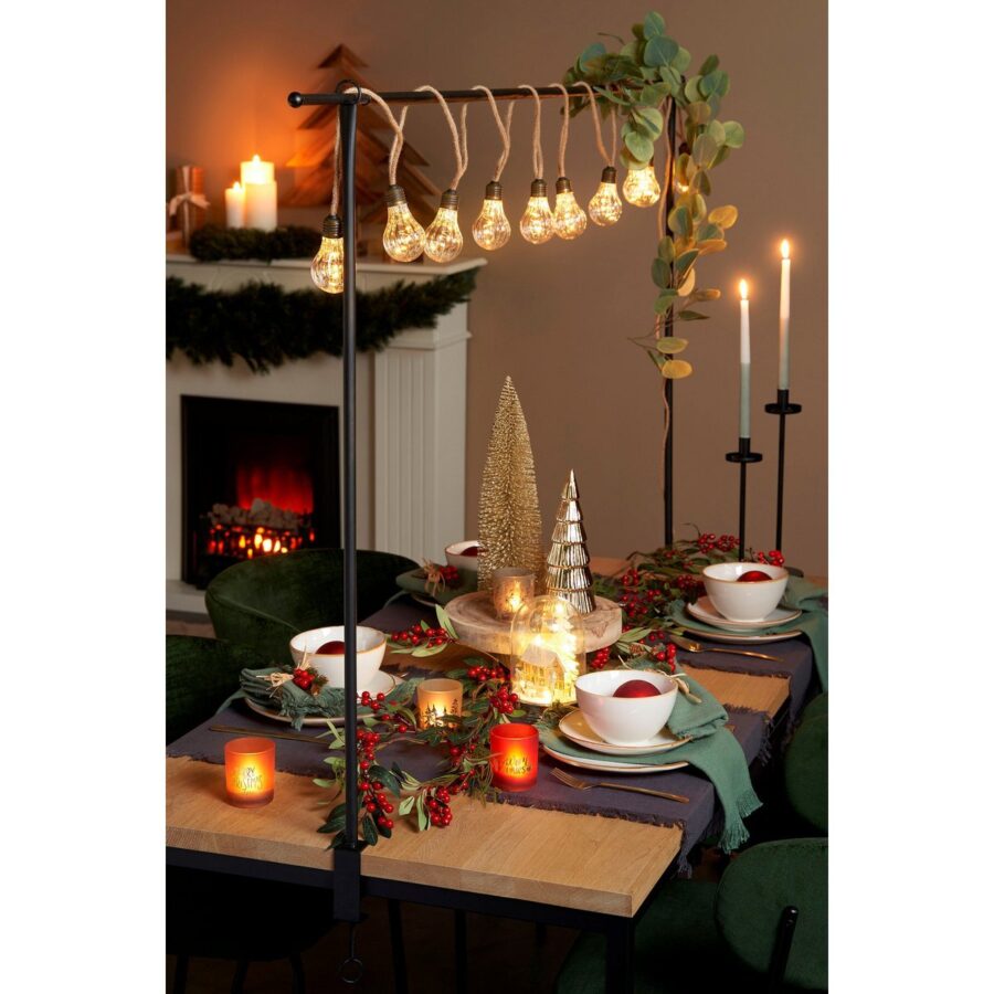 Tafelklem - H110 x L223-250 cm - Metaal - Zwart - Afbeelding 4